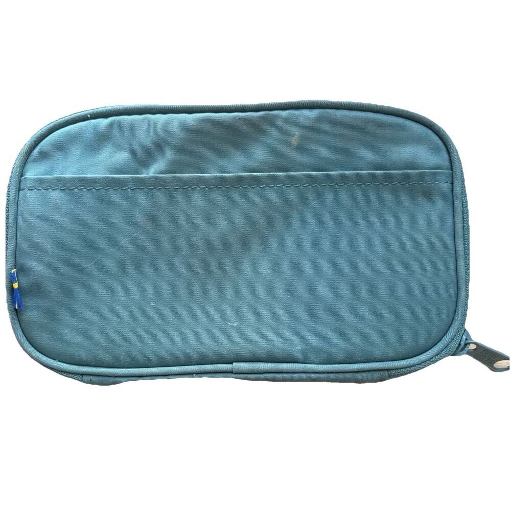 Fjällräven Kånken Travel Wallet Organizer Clutch Dark Green Zip Around - Picture 2 of 6